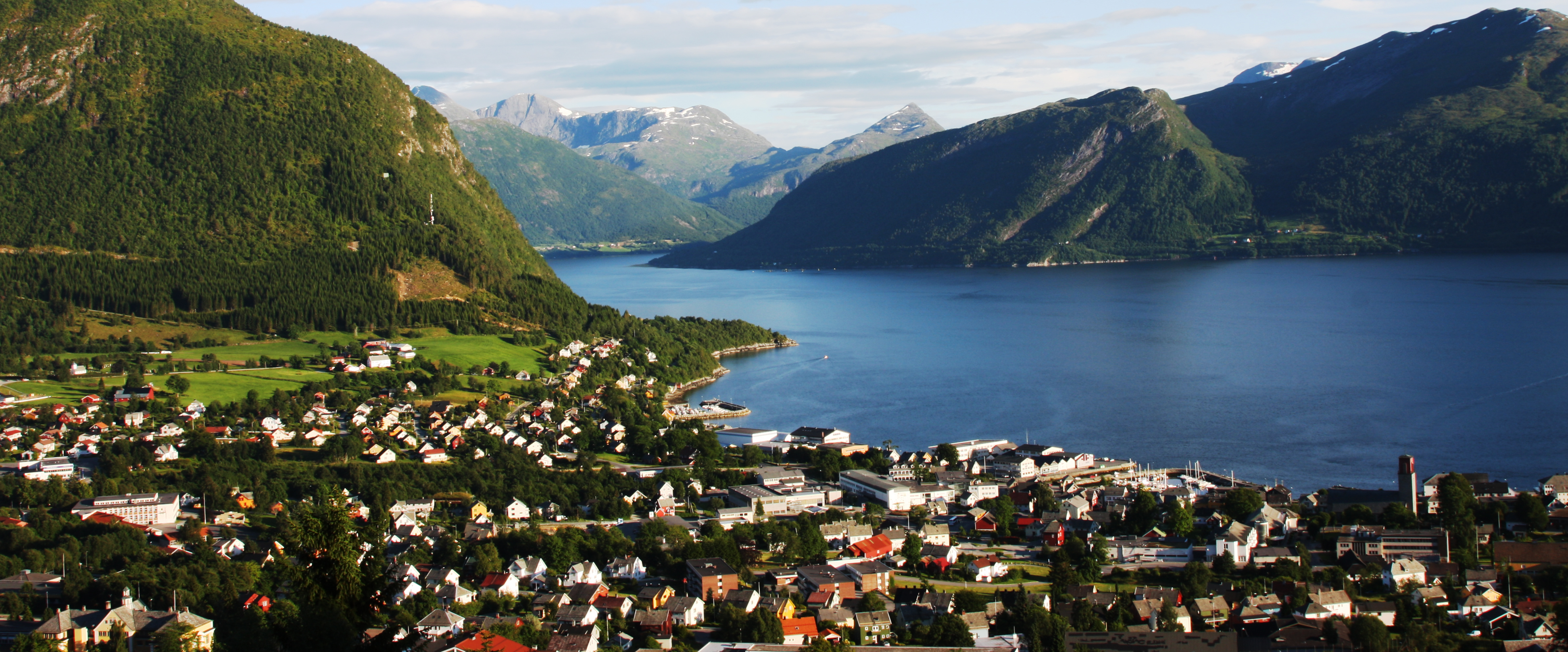 Oversikt over Volda- Banner