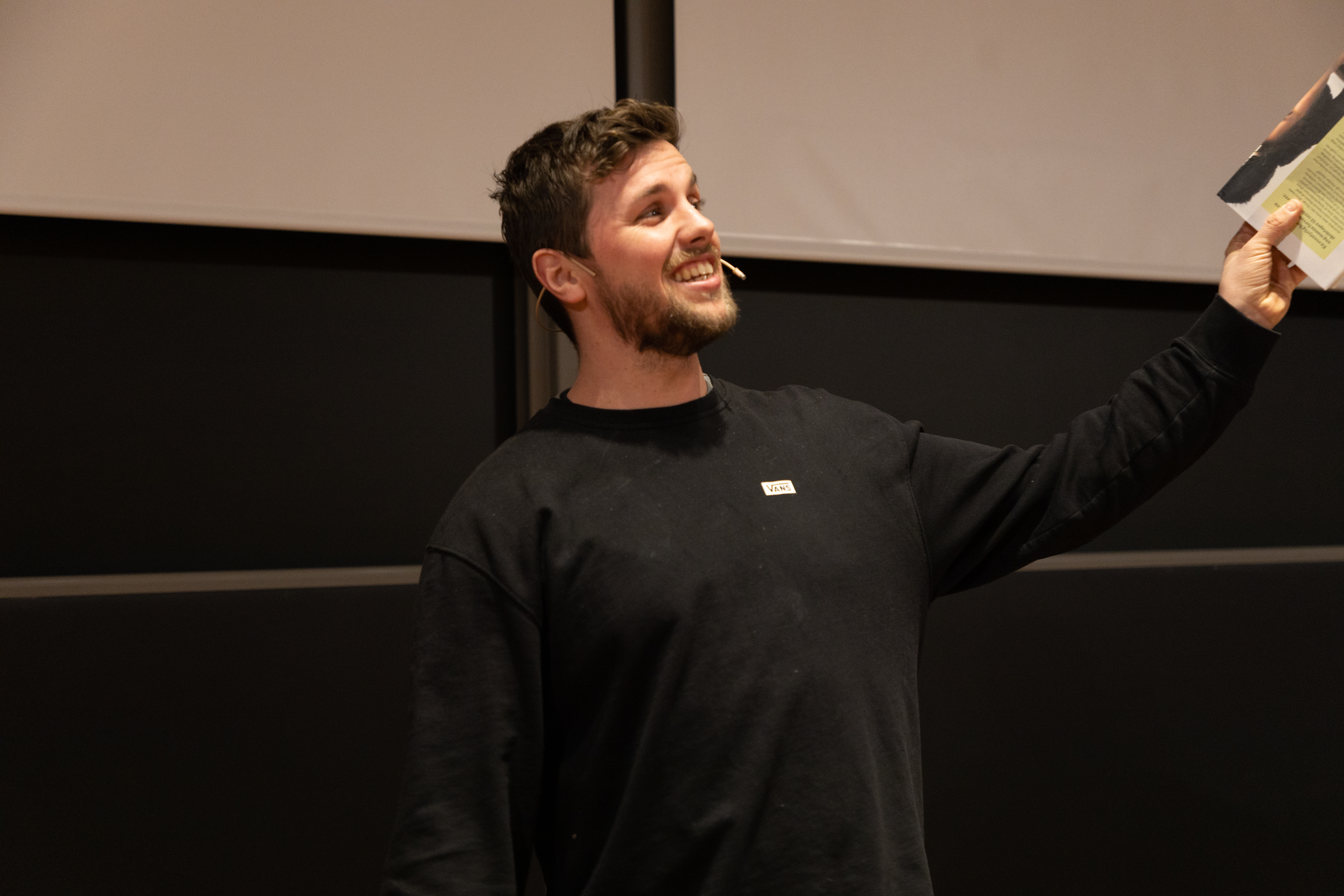 Samuel Massie på internasjonal dag