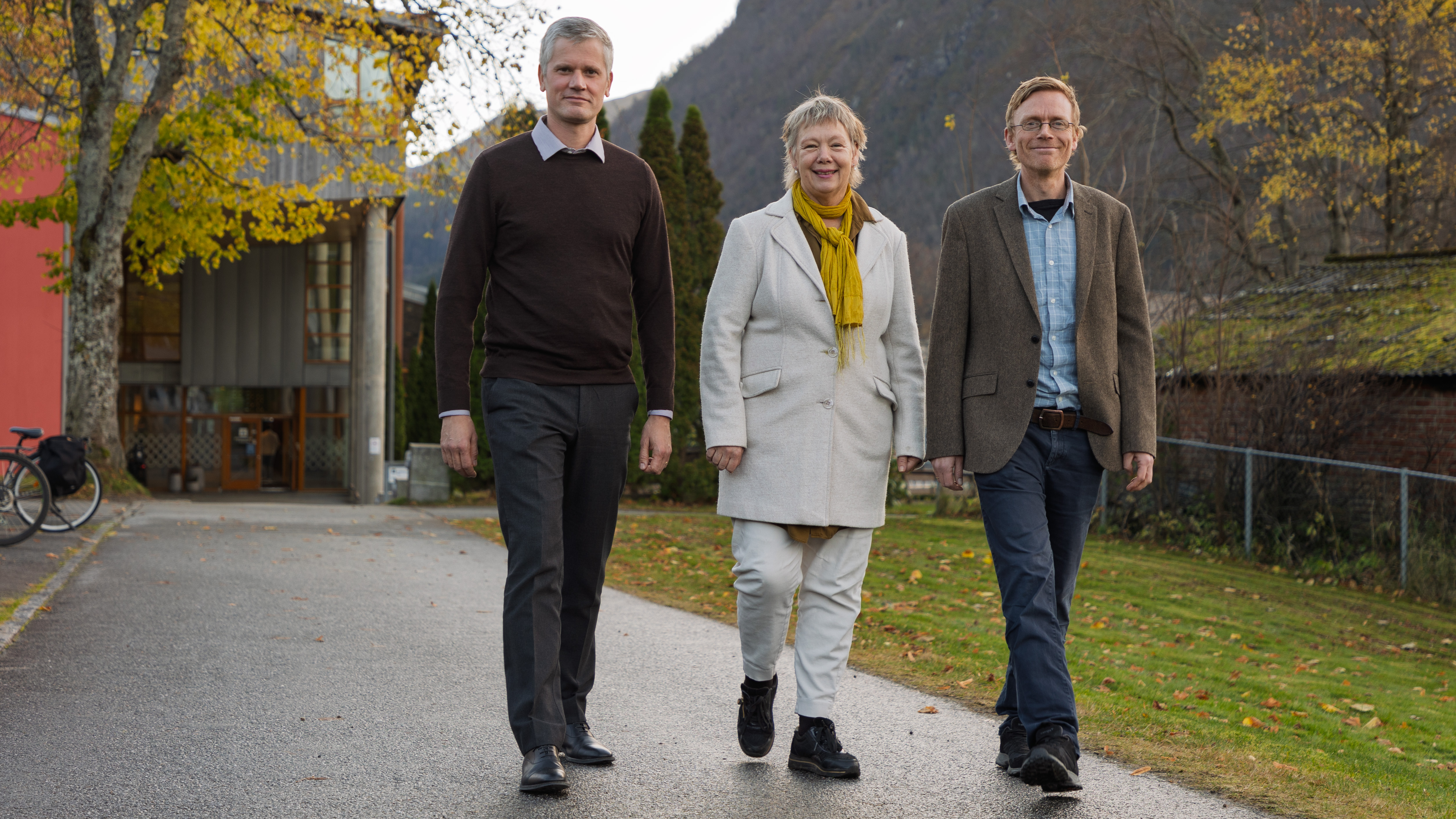 Mathias Nygaard, Marit Ulvund og Jonas Gamborg Lilleb&oslash;.