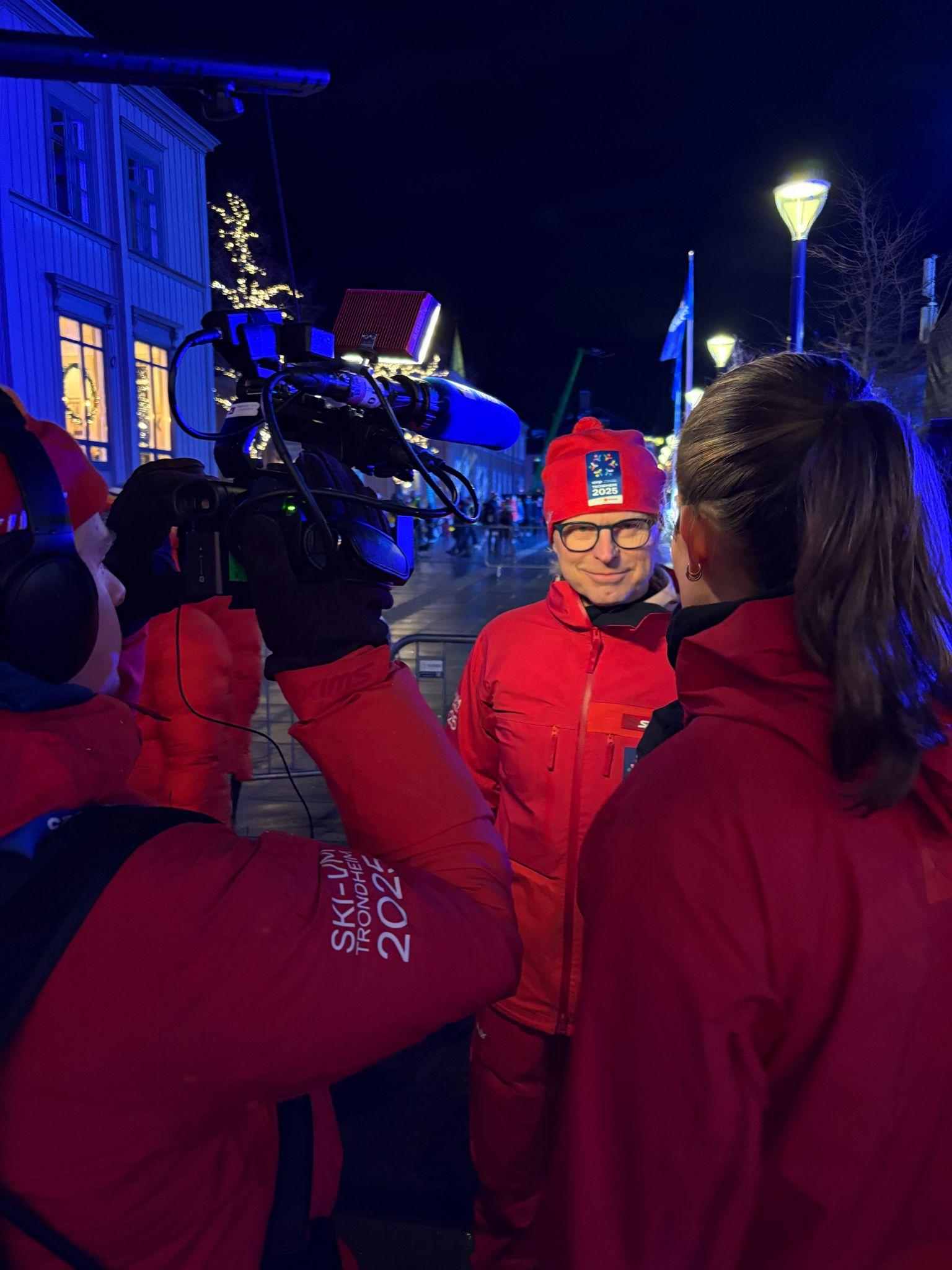 Studenter intervjuer VM-sjef &Aring;ge Skinstad
