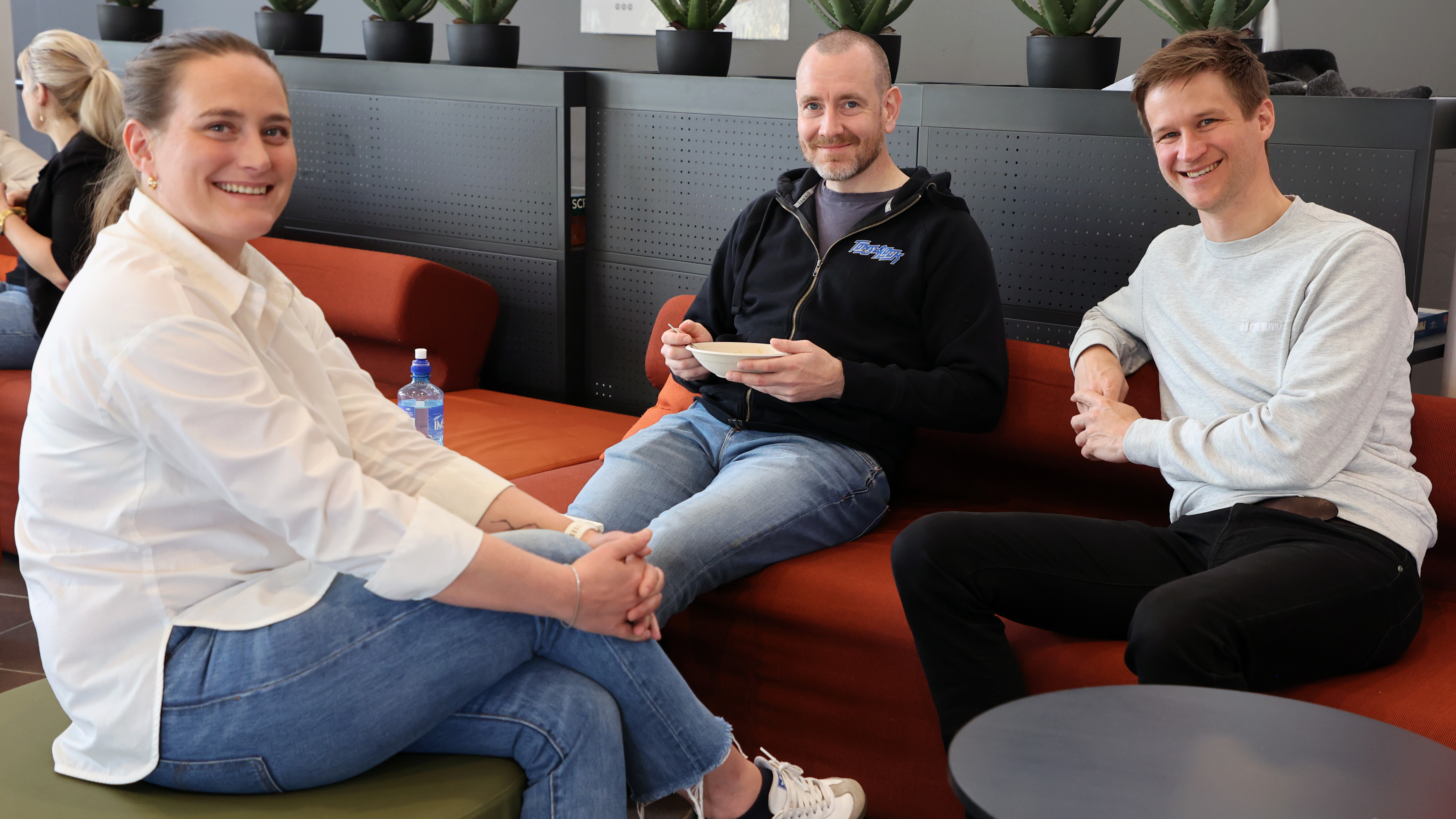 Trio bak dagen ved HVO.