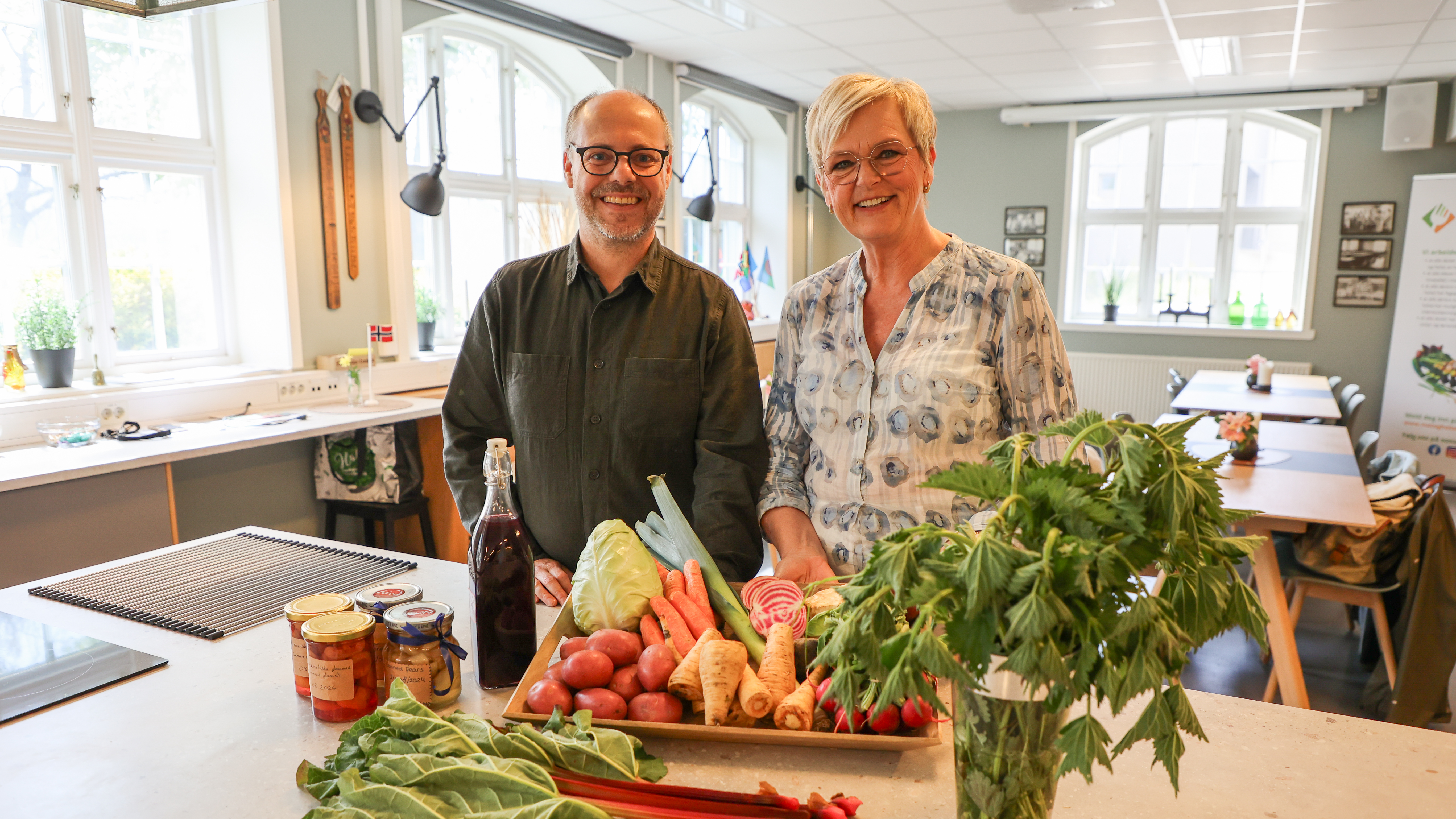 Erik Fooladi og Kari Ryslett