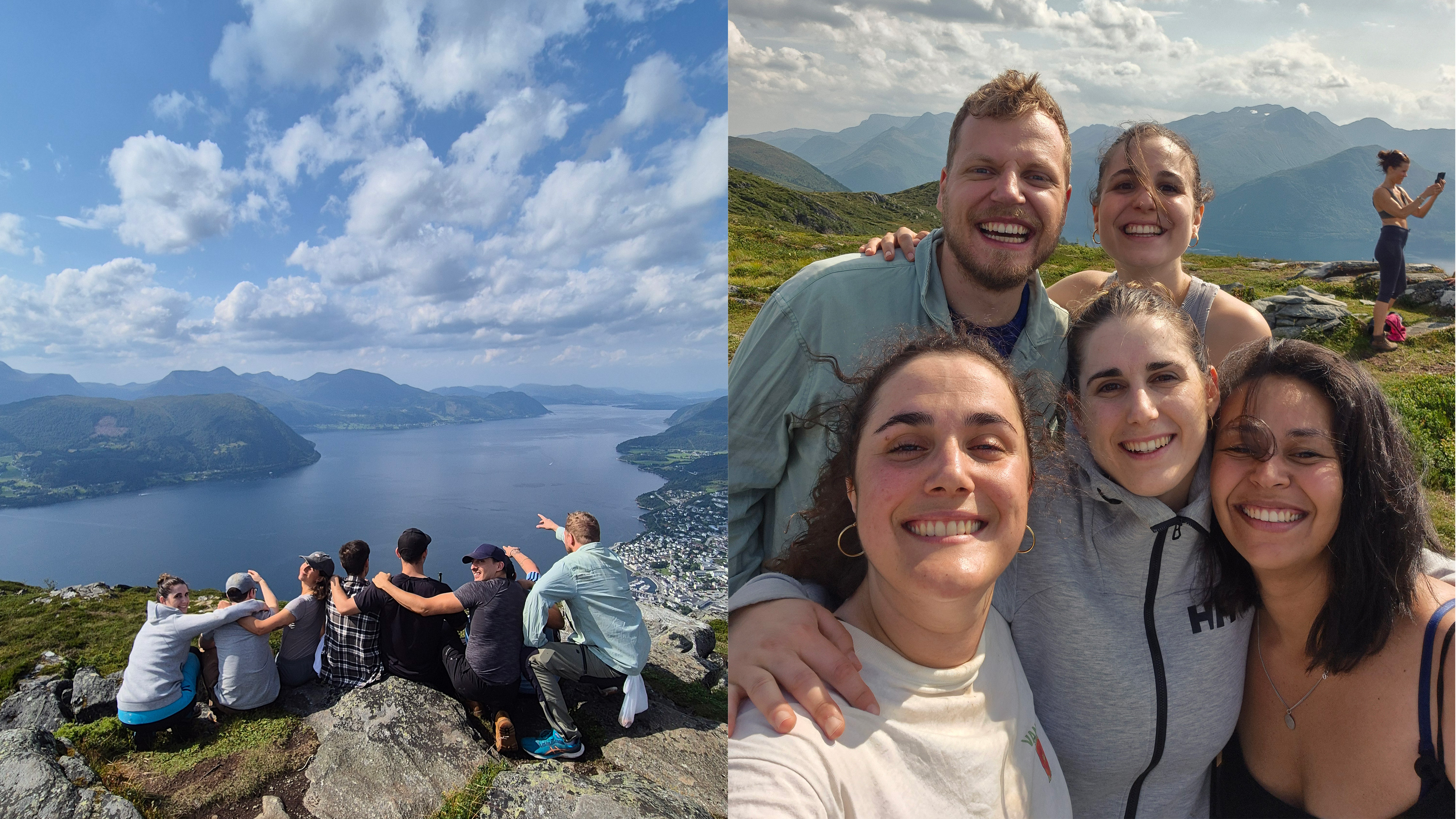 Utsyn fr&aring; Rotsethornet.