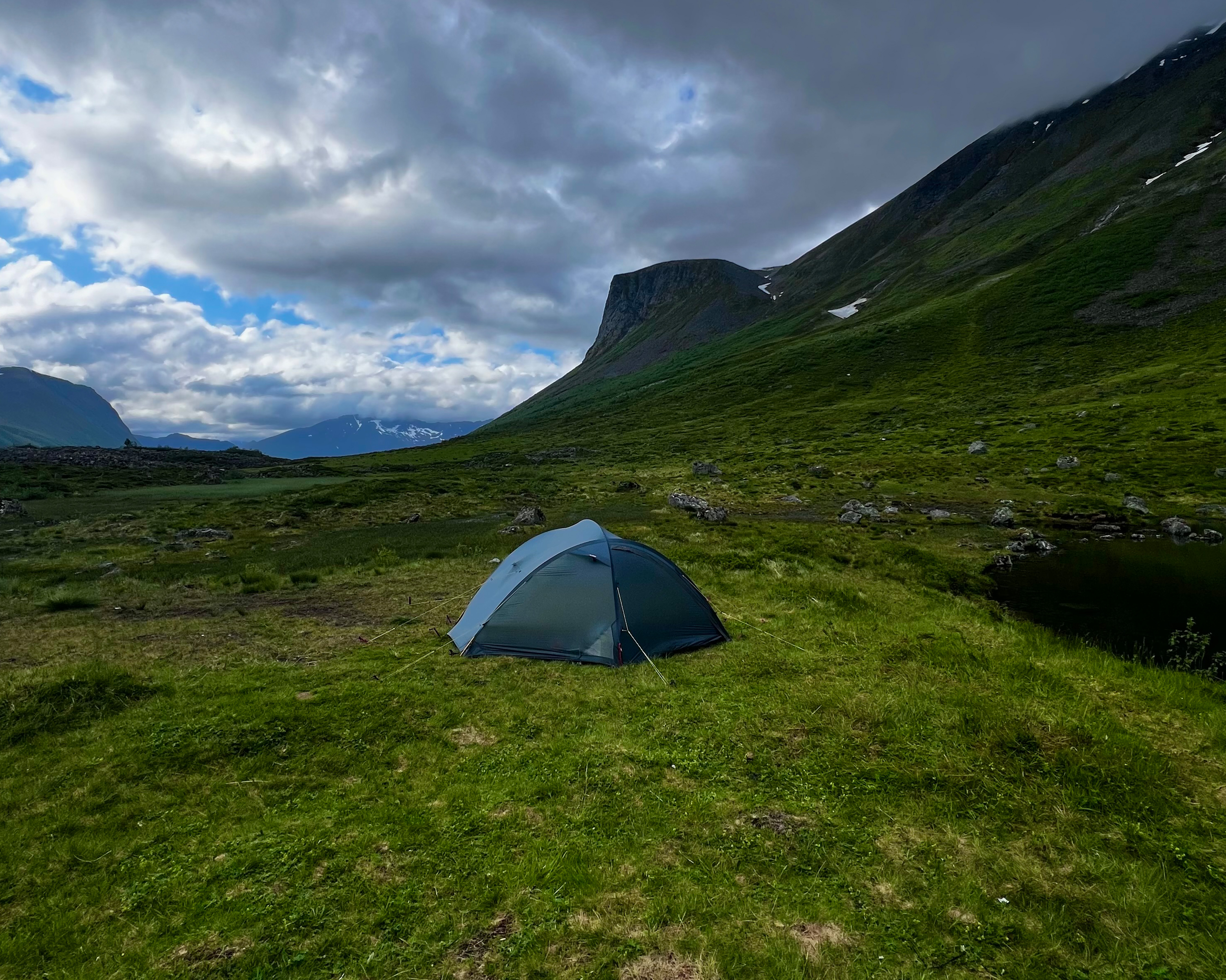 Tent in nature