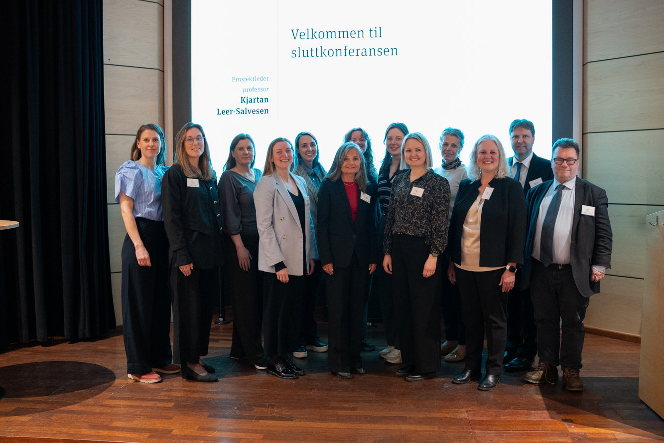 MANREPORT-forskere under sluttkonferansen.