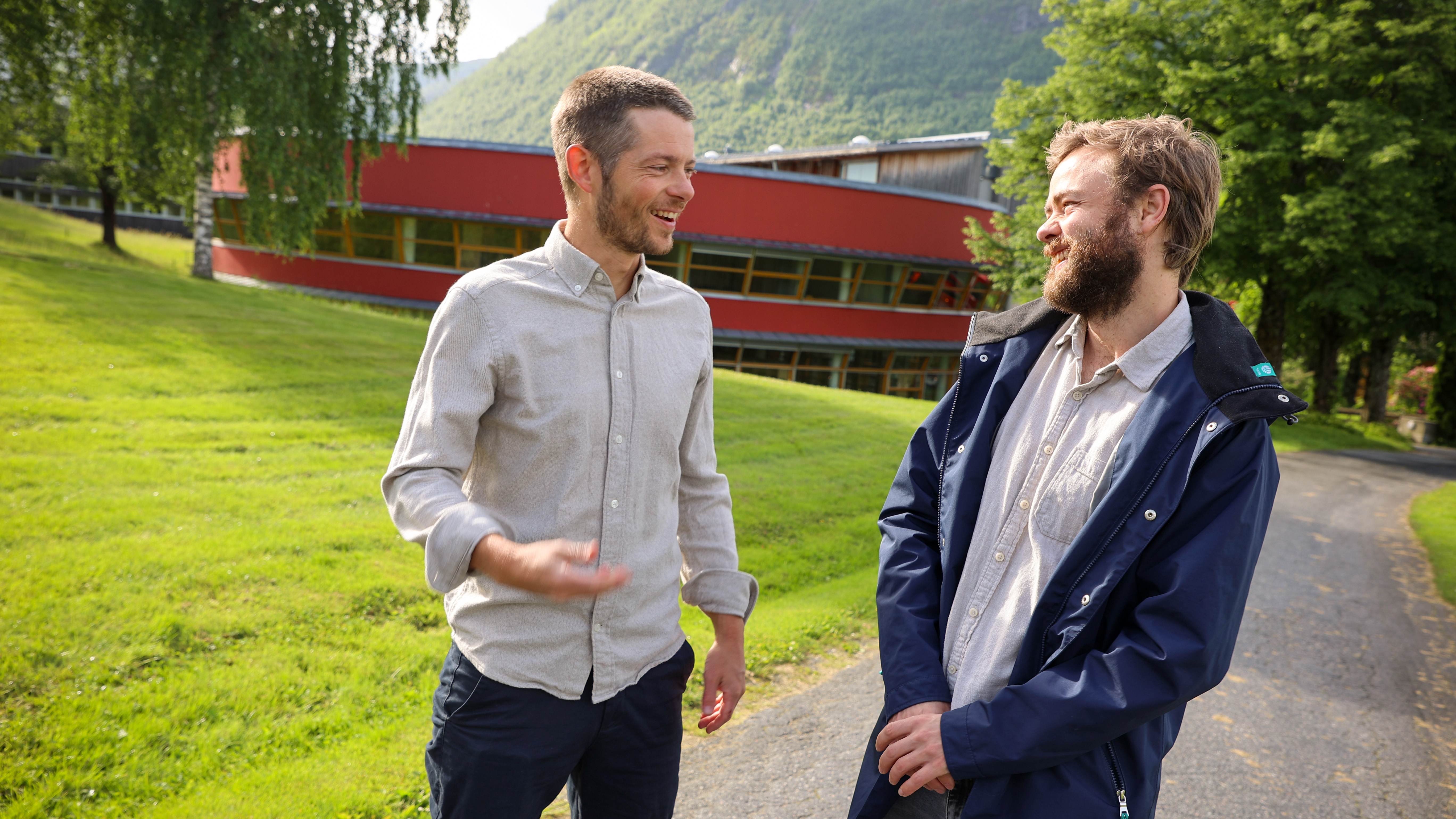 Andreas Brandsæter og Runar Lie Berge.
