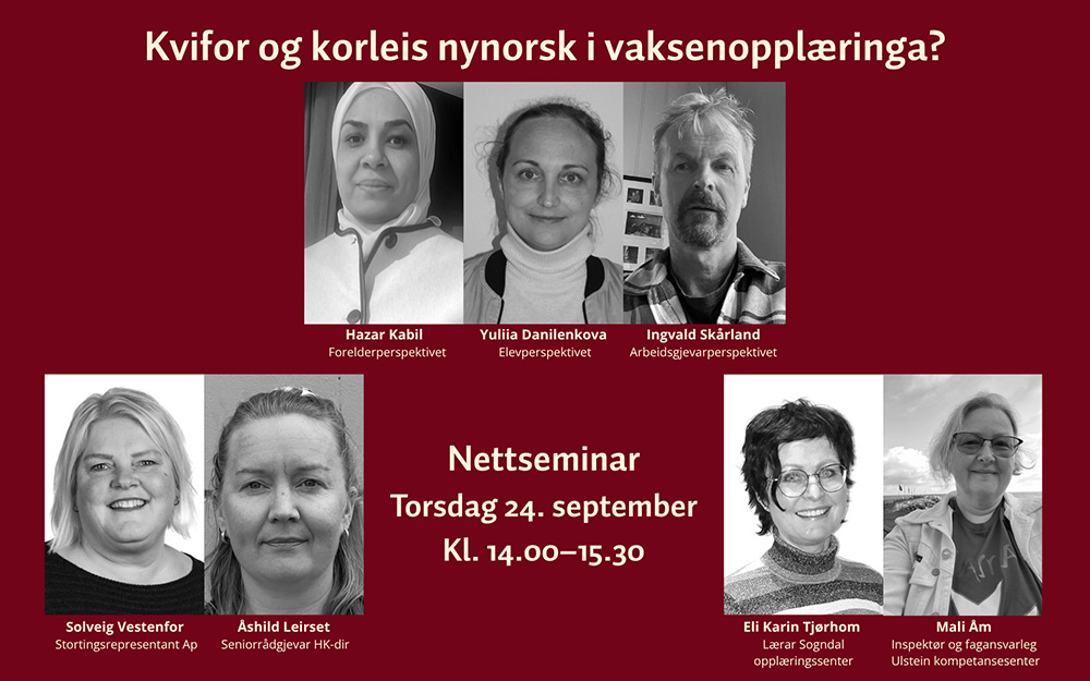Spr&aring;kseminar under Forskingsdagane 2026.