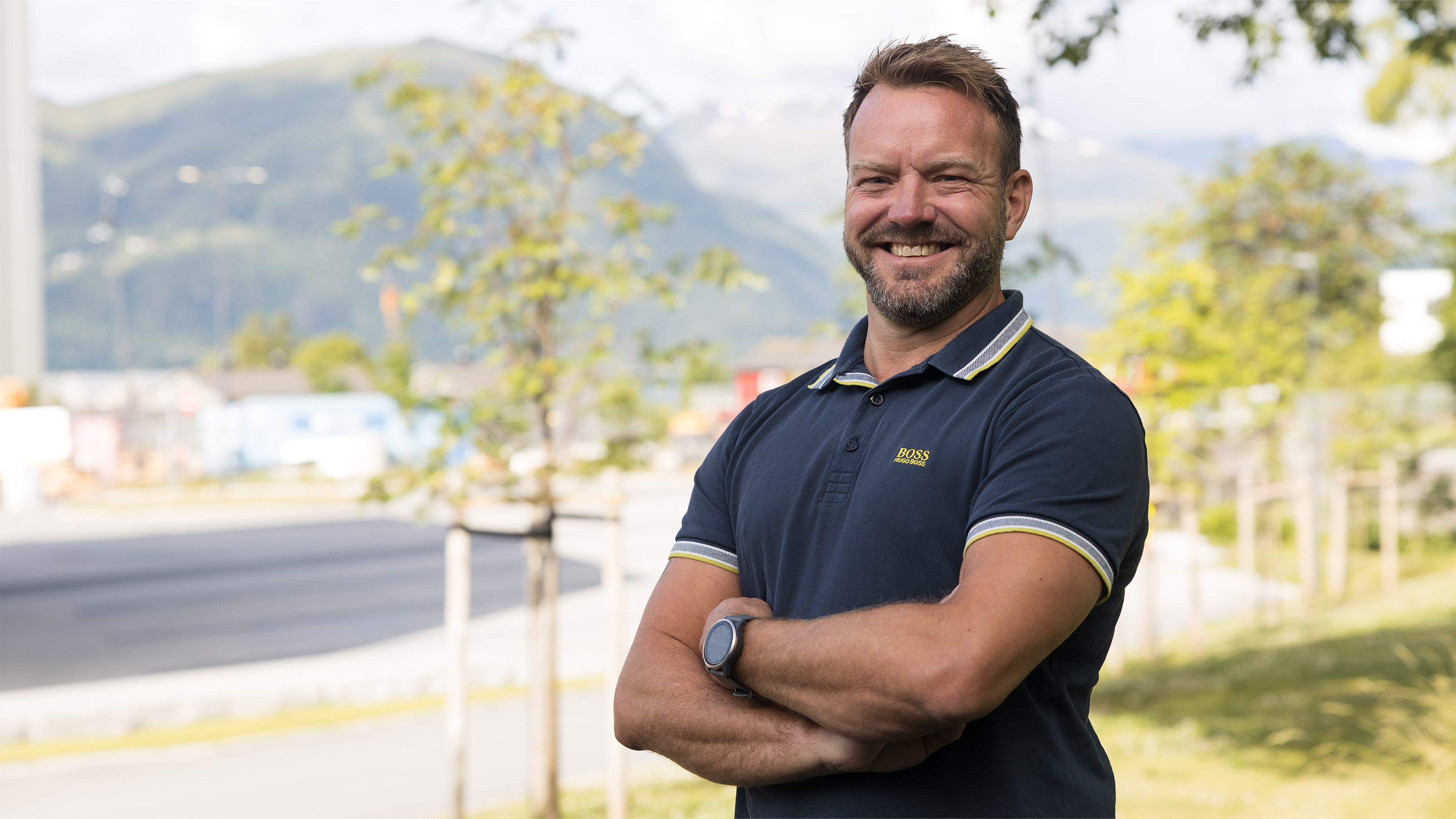 Stipendiat Oddvar Aalde ved H&oslash;gskulen i Volda.