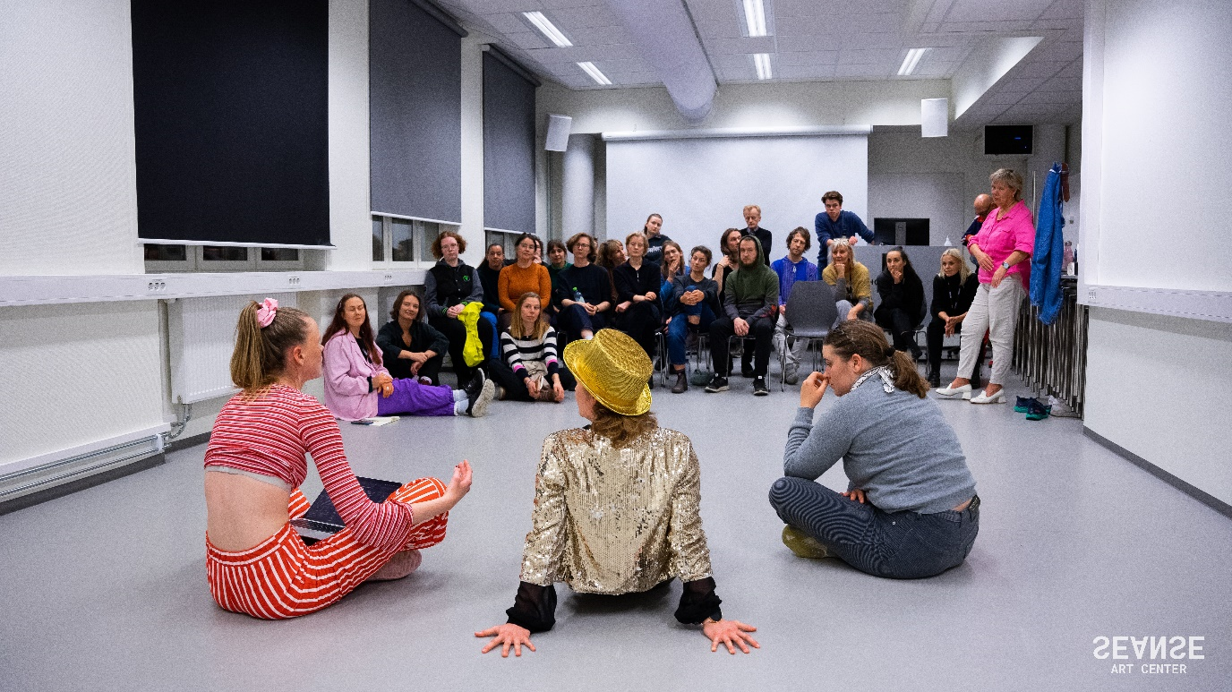 Artist in residency 2022 – The Great Imagination Test during the open stage – Seanse, Kristian Glomnes