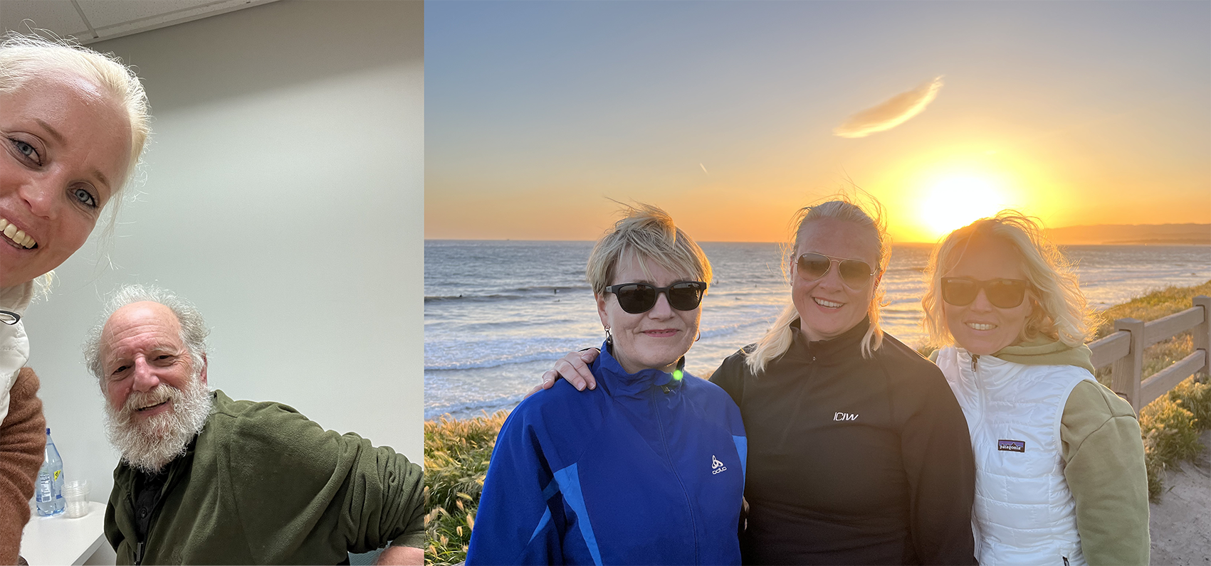 Pernille Fiskerstrand med USA-forskar og HVO-bes&oslash;k.
