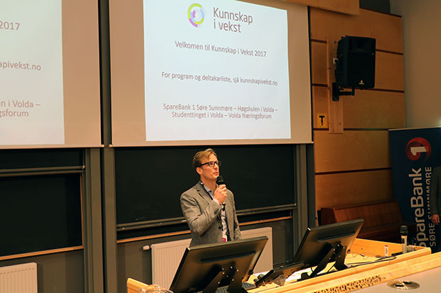 Prorektor ved Høgskulen i Volda, Jens Standal Groven.