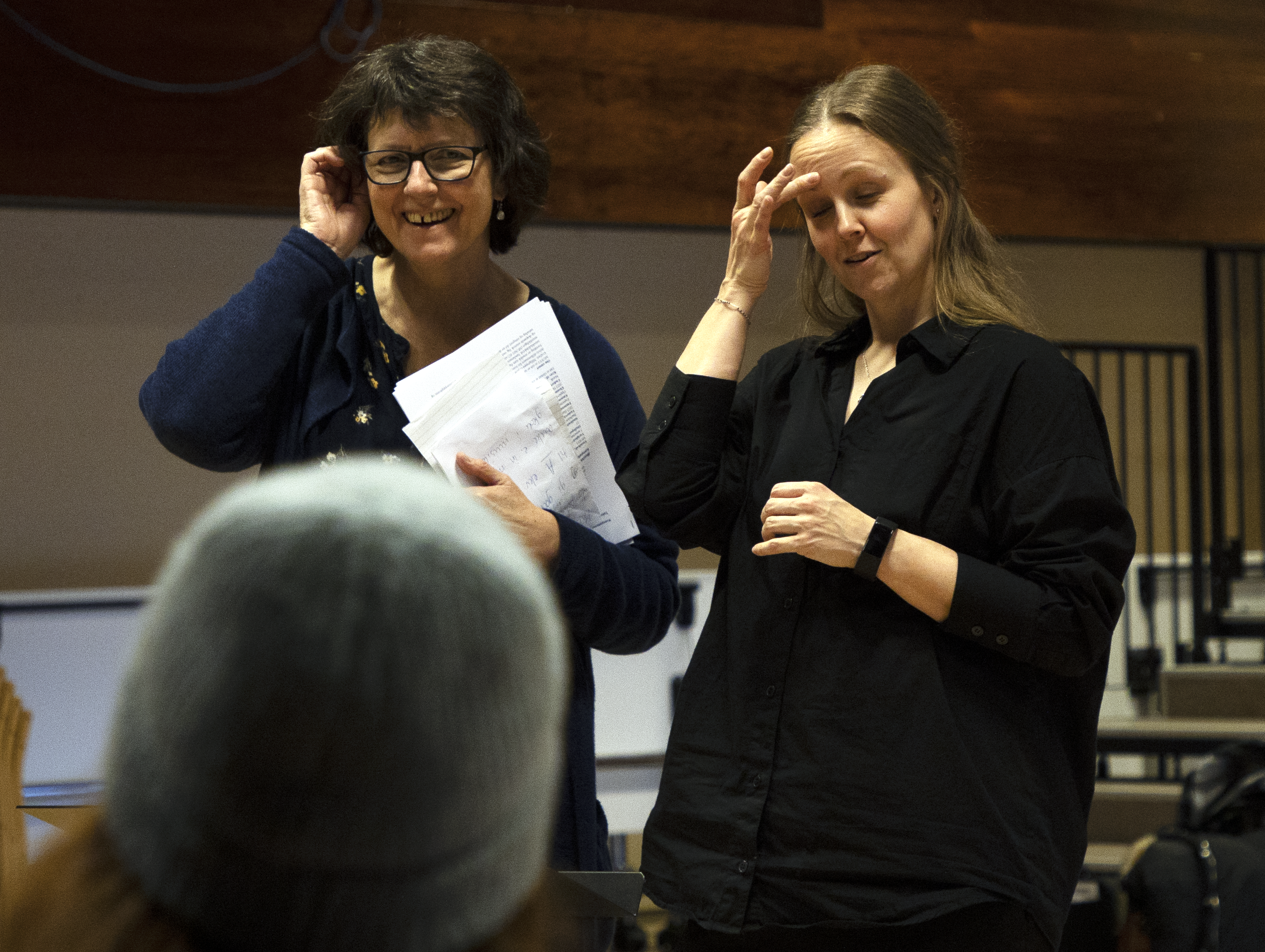 Elizabeth Oltedal og Hildegunn Hovde