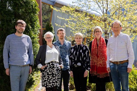 Ph.d.-arbeidsgruppa ved HVO i 2022.