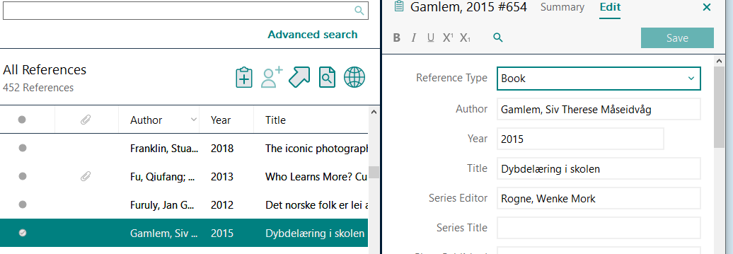 Illustrasjon redigere kjelde i Endnote