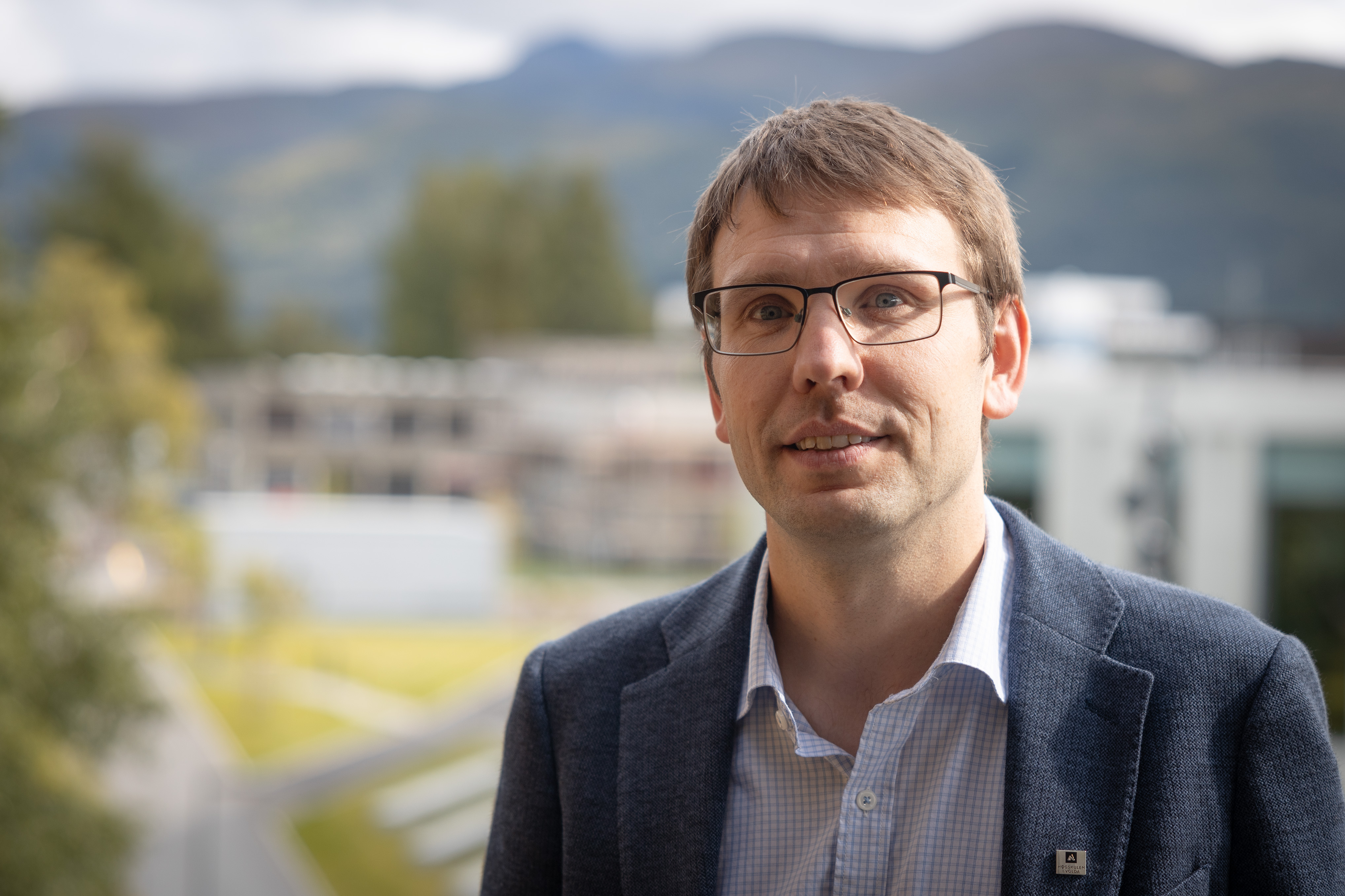 Prorektor Eirik S&oslash;vik ved H&oslash;gskulen i Volda.