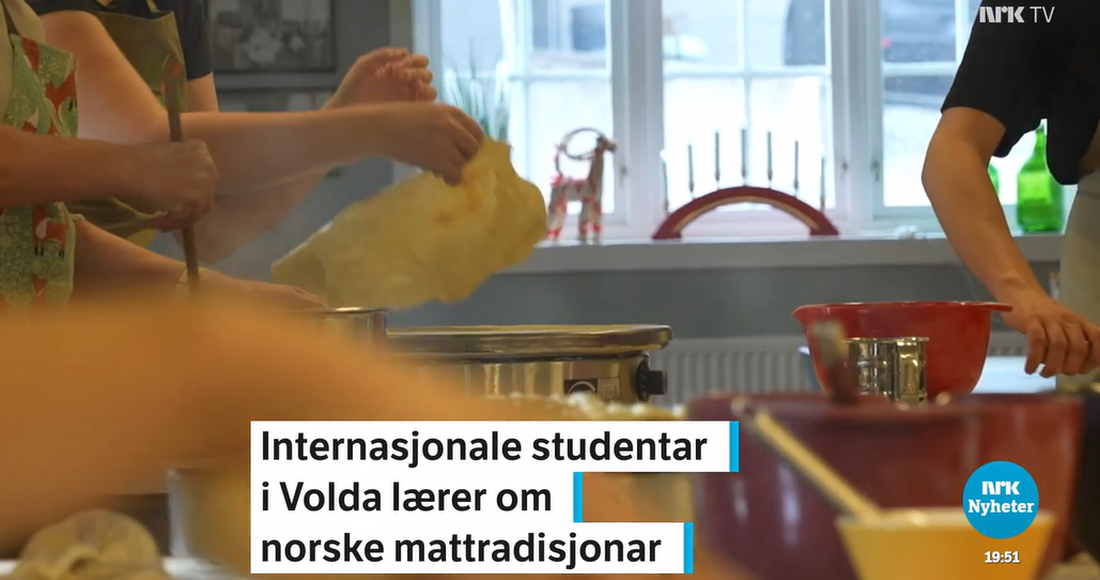 Klipp fr&aring; lefsebaking