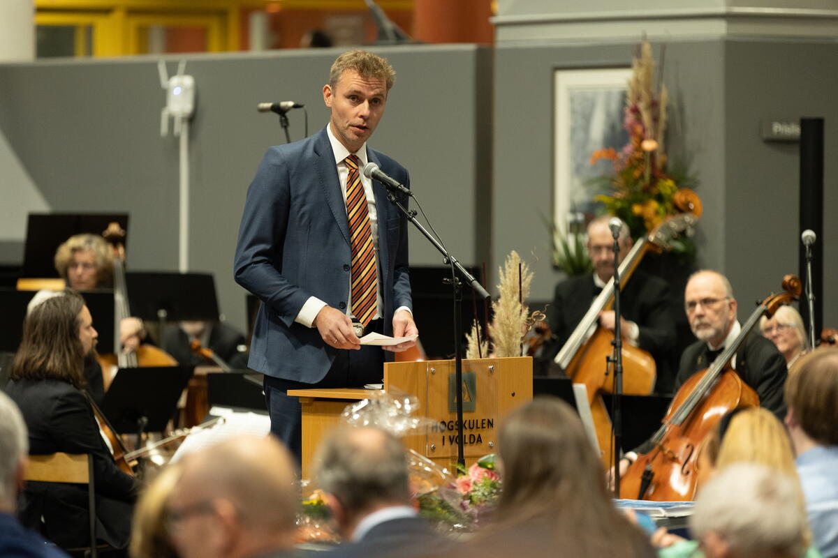 Forskings- og høgare utdanningsminister Ola Borten Moe