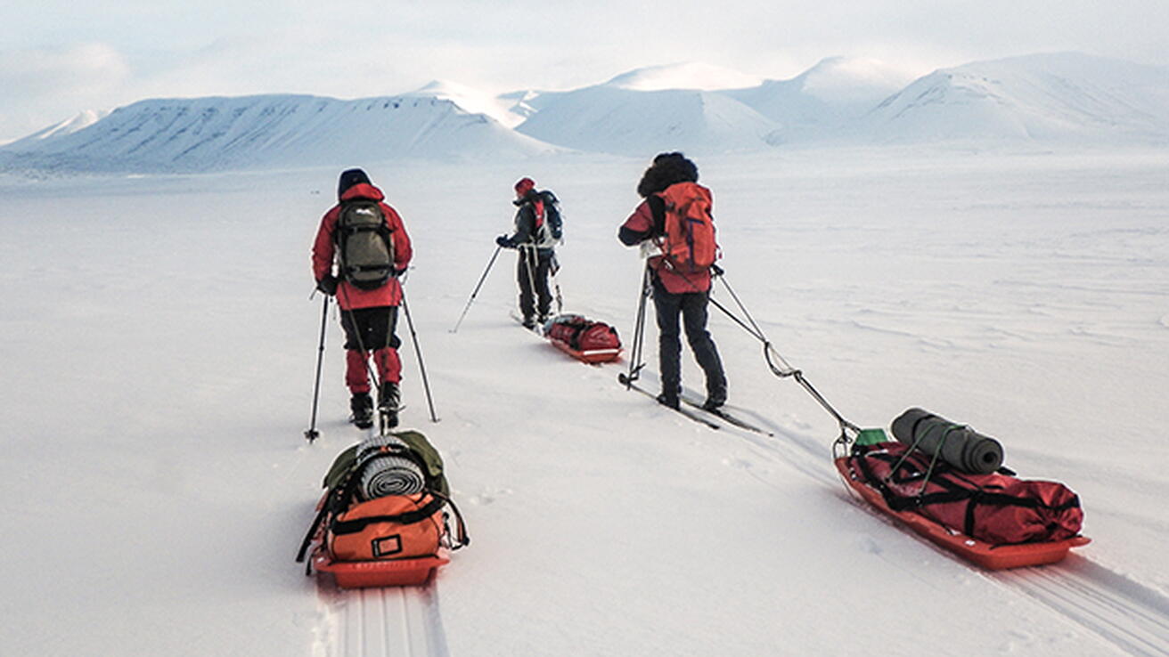 Arktisk friluftsliv på Svalbard
