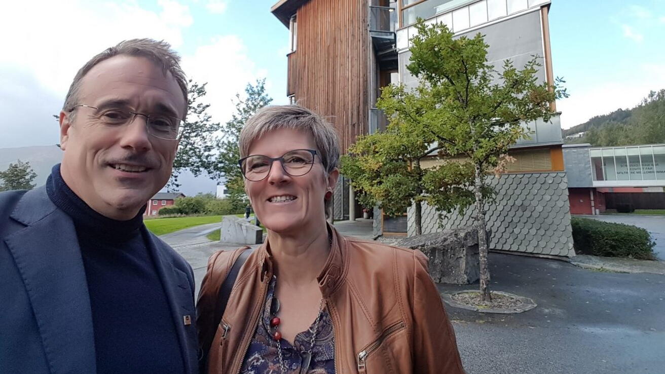 Johann Roppen og Kjersti Kleven