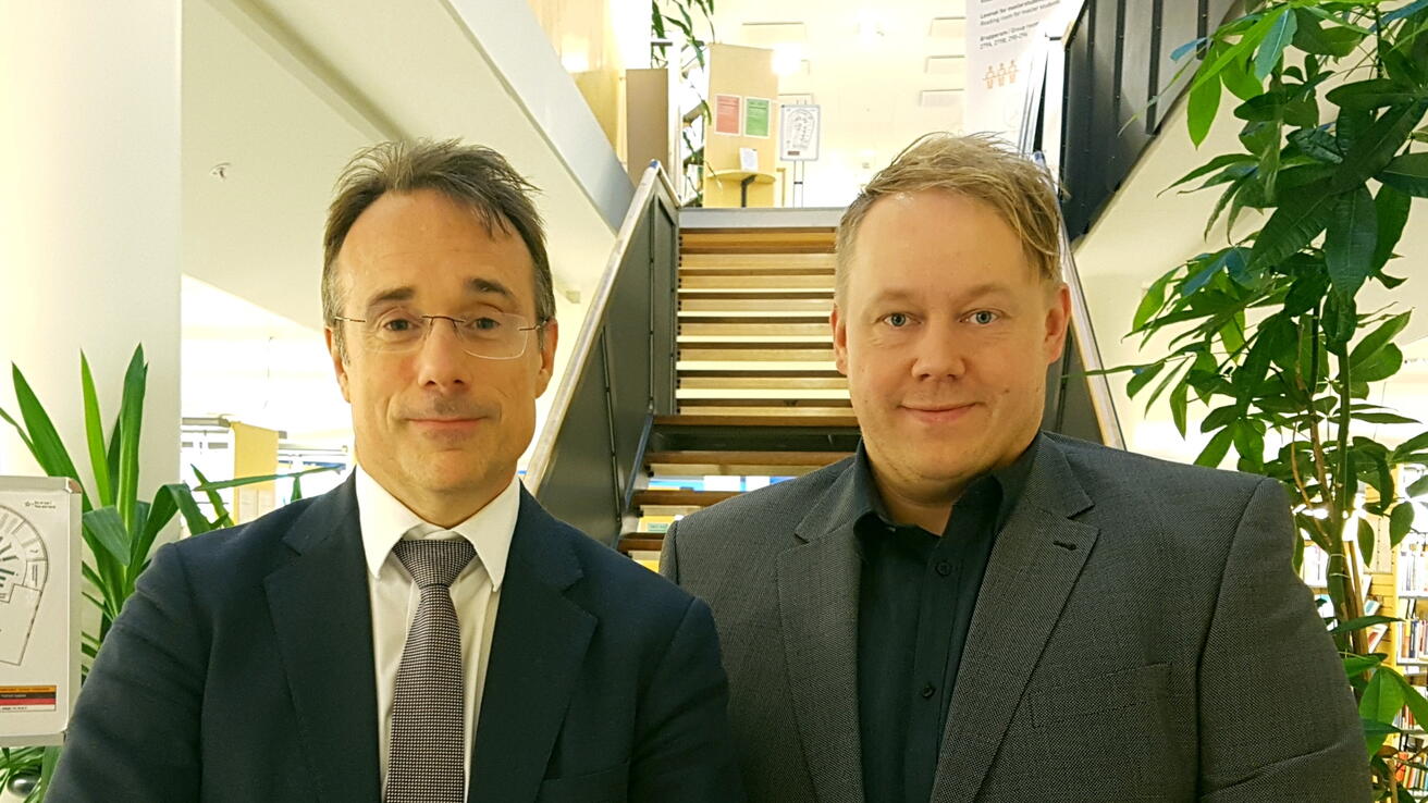 Johann Roppen og Odd Helge Mjellem Tonheim