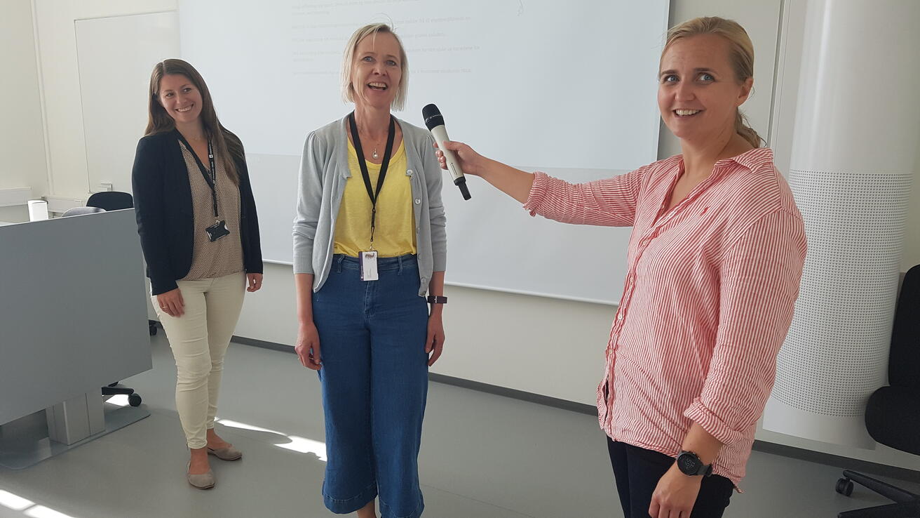 Karen Lomeland Jacobsen, Solbjørg Nossen Leite, Inger Lise Kaldhol
