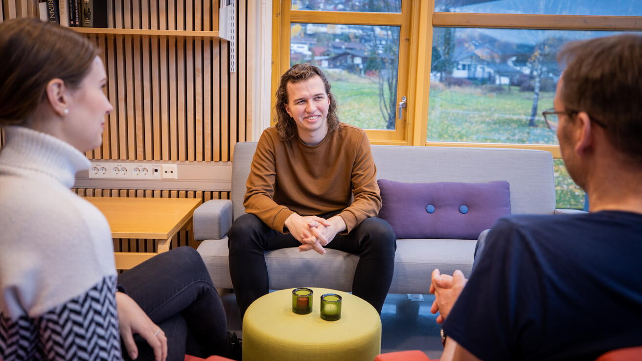 Sosionomstudent Andreas