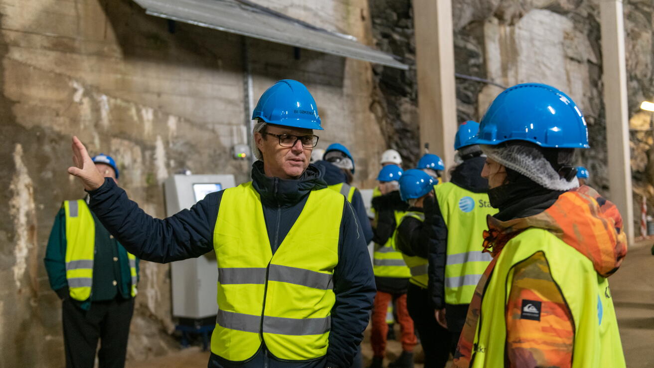 Guided tour at Statkraft Power Plant