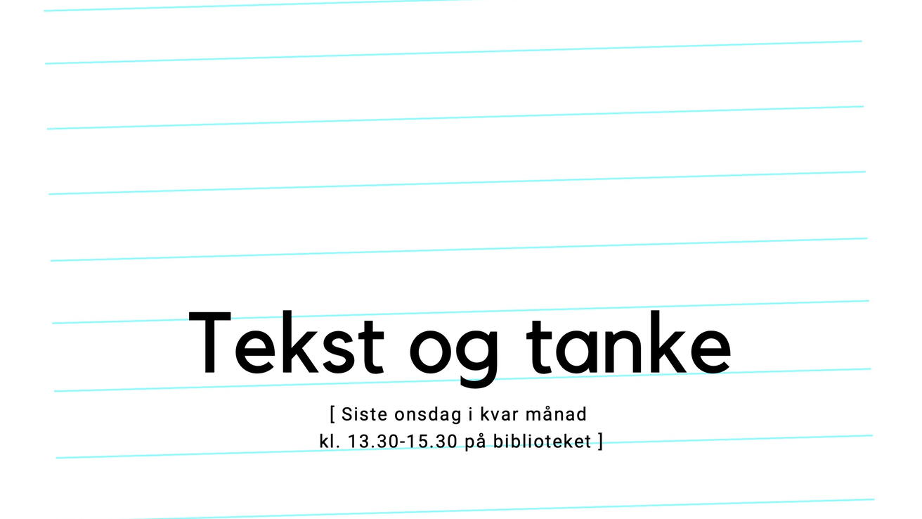 Tekst og tanke