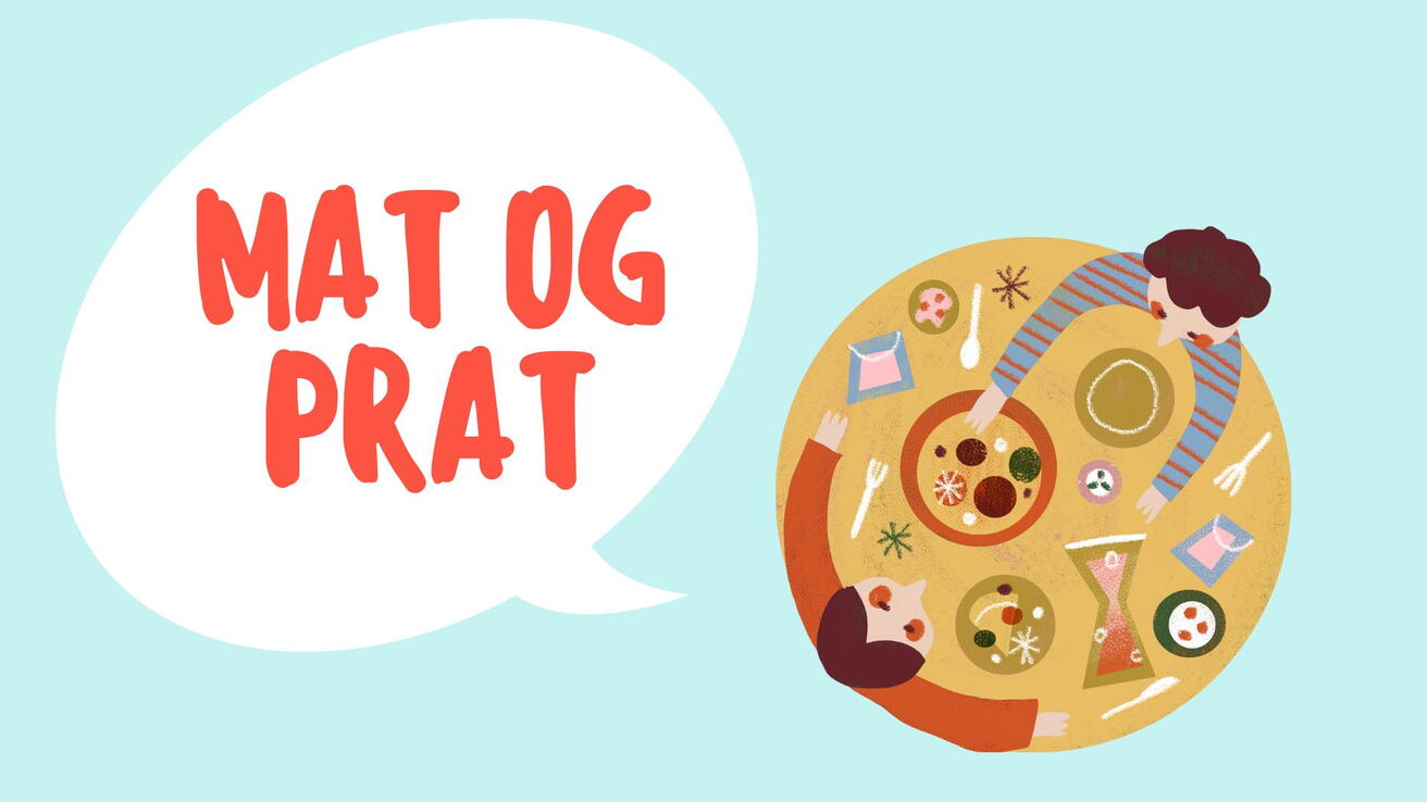Velferdsgruppa inviterer til Mat og prat i kantina