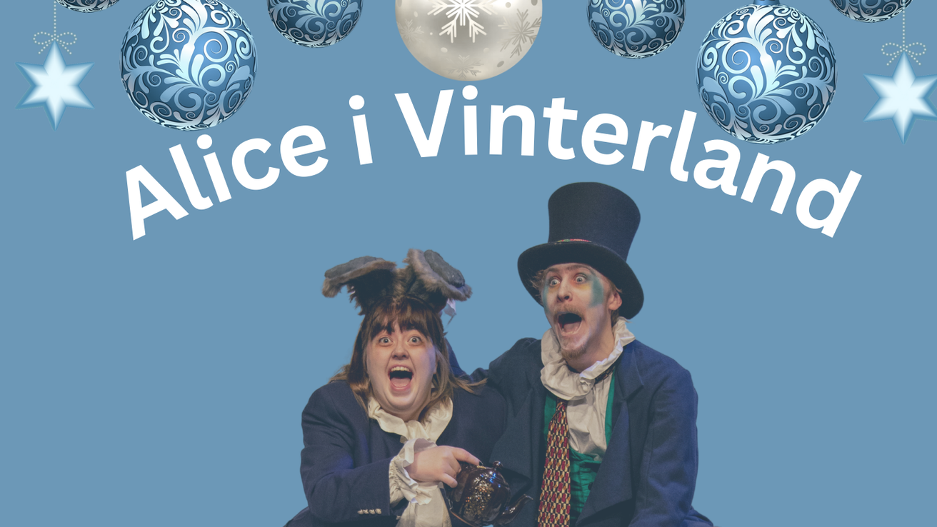 Plakat av juleforestilling