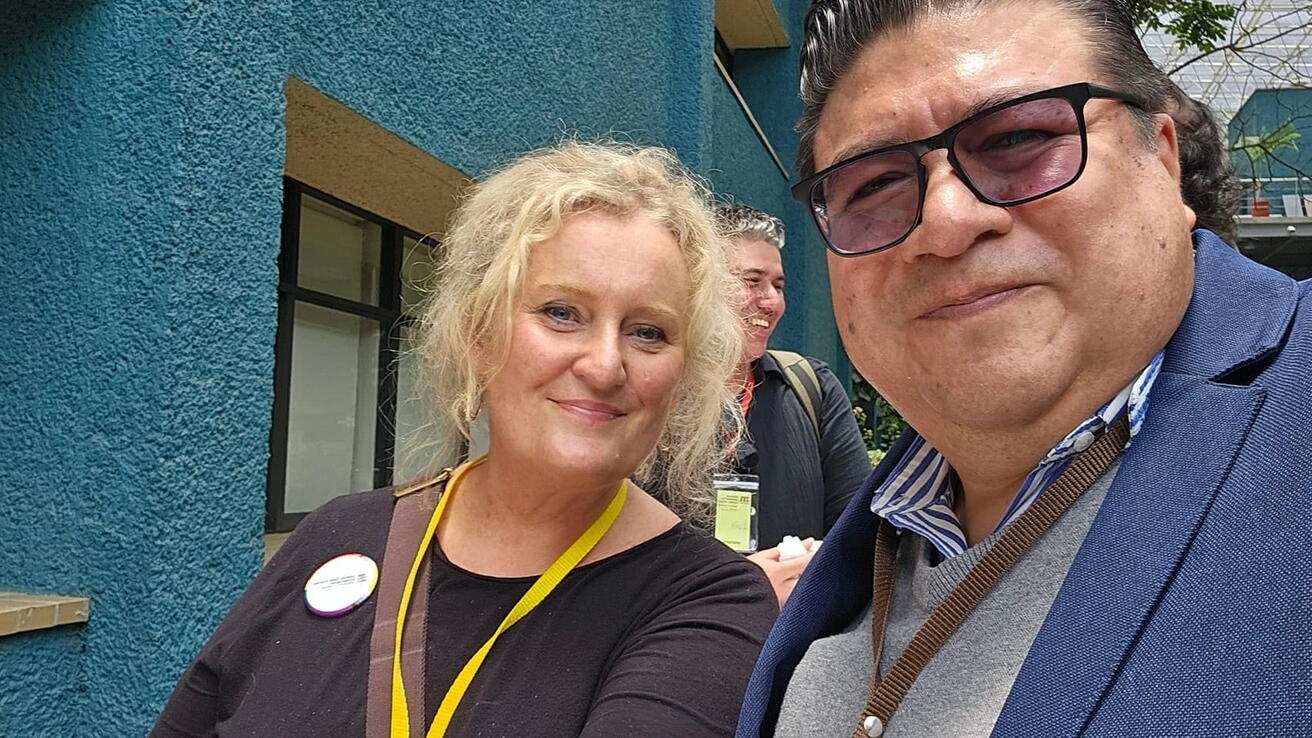 Mariann Schjeide i Mexico.
