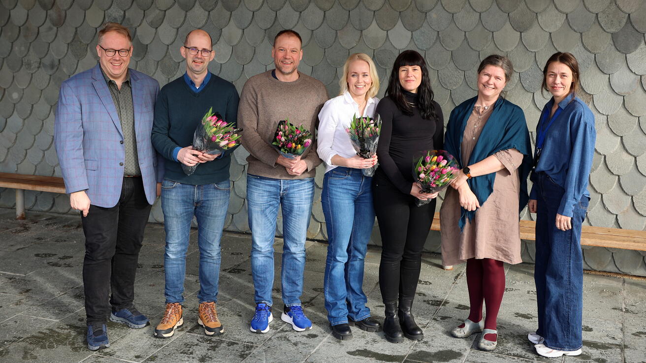 Rektor, Forskingsadministrasjonen og forskarar som har søkt NFR-midlar i mars 2025.