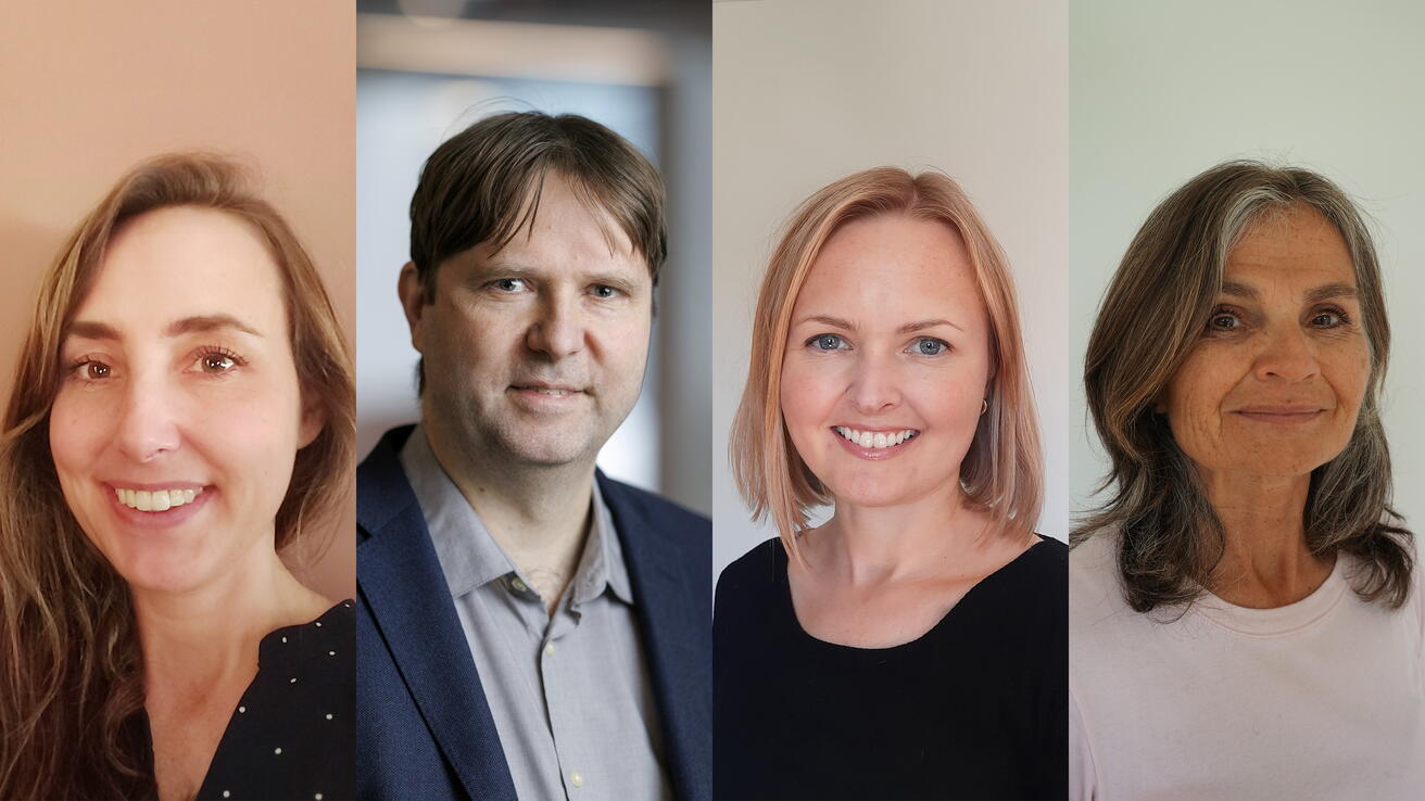 Susanne Tilke Thon Kristiansen, Kjartan Leer-Salvesen, Silje Louise Dahl og Solveig Karin Bø Vatnar