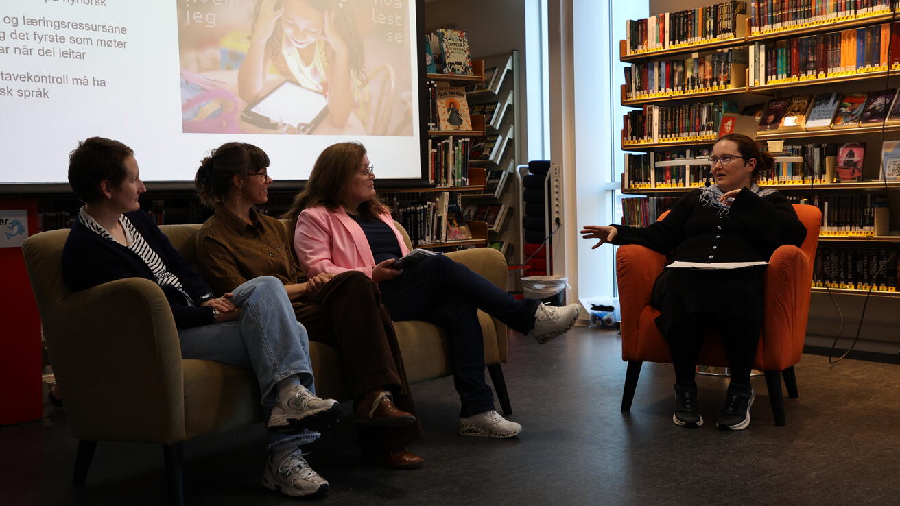Volda folkebibliotek under Forskningsdagene 2026 ved H&oslash;gskulen i Volda.