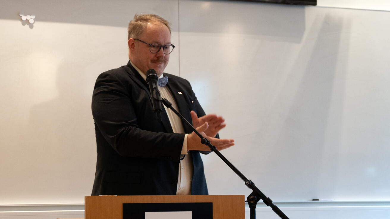 Odd Helge Mjellem Tonheim opnar Forskingsdagane 2026 ved HVO.