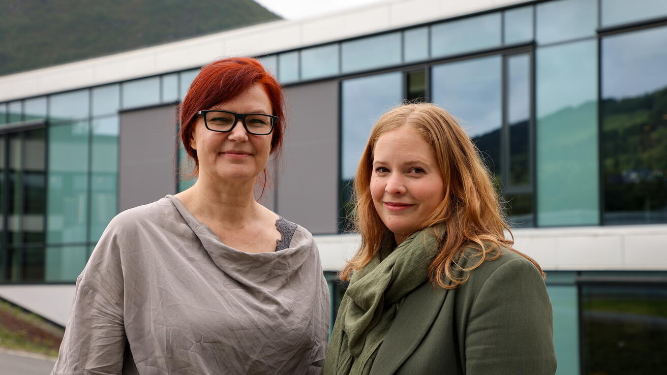 Prosjektleiarane Synn&oslash;ve H. Amdam og Lisa Alvestad.