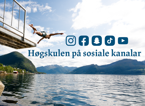 H&oslash;gskulen p&aring; sosiale kanalar teaser