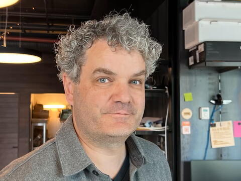 H&oslash;gskulelektor Torbj&oslash;rn Frantsen ved HVO.