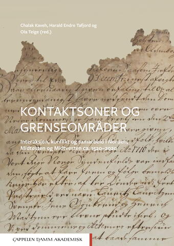 Kontaktsoner og grenseomr&aring;der. Bokomslag.